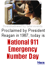 In 1968, to protect the lives and property of citizens,  9-1-1 was designated the universal emergency telephone number in North America.  Now, overshadowed by the attack on the Twin Towers in 2001, it is pretty-much a forgotten event.